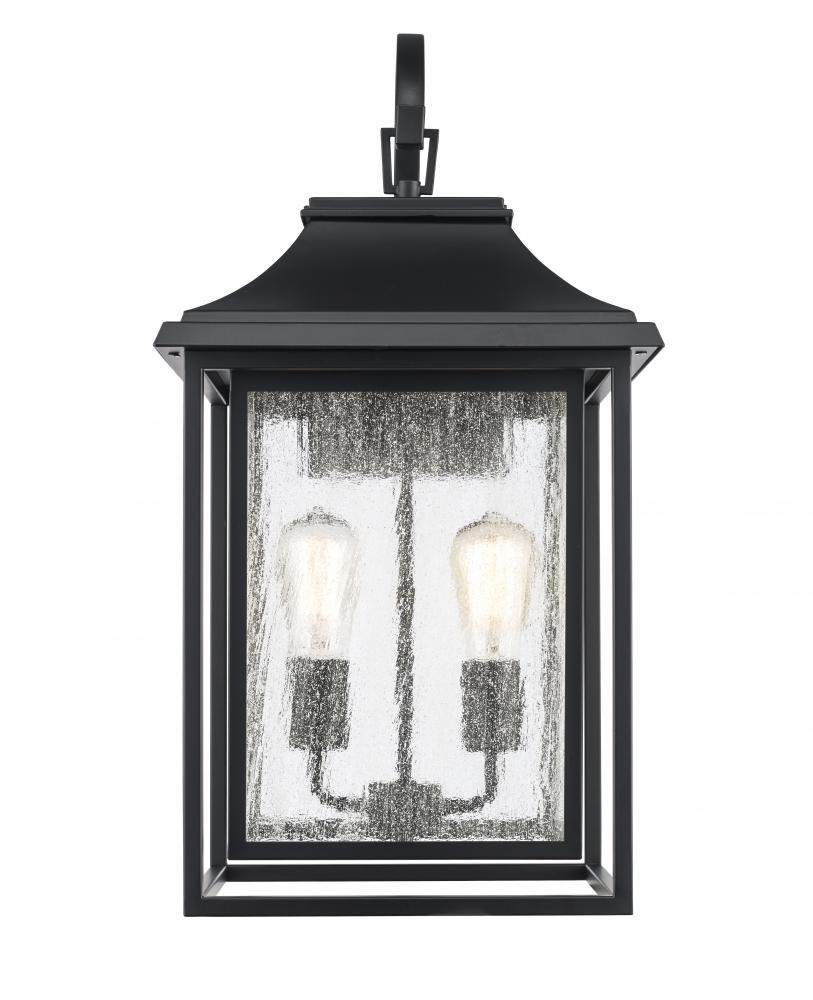 2LT MDRN MISSON WALL LANTERN L